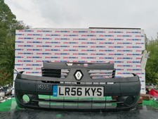 RENAULT CLIO HATCHBACK 3DR MK2 2006 BLACK FRONT BUMPER MARKS
