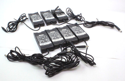 Lot of 7 OEM Dell Charger AC Adapter Power Supply HP-OQ065B83 19.5V 3.34A 65W