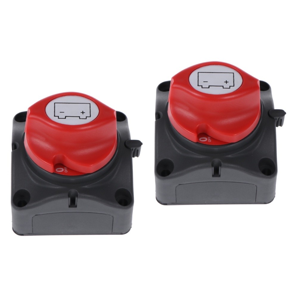 2 Count Electric Motor Kit Low Voltage Disconnect Auto Shut off Knob