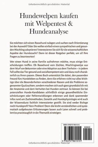 Helge Nitters Hundewelpen kaufen mit Welpentest & Hundeanalyse: Wie (Tascabile) - Foto 2 di 4