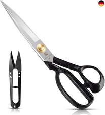 Homlynn Schneiderschere, 24cm Stoffschere mit Fadenschneider Schwerlast