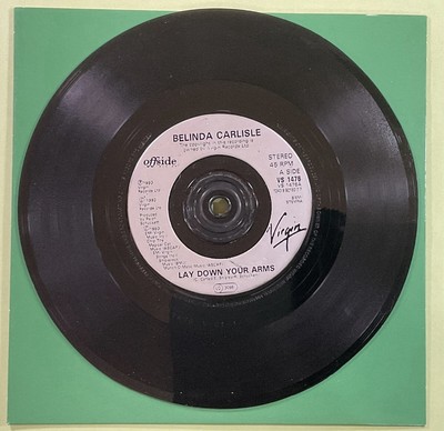 Belinda Carlisle, Lay down your arms.7'' Singke Vinyl Record