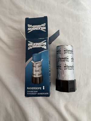 NOS Wilkinson Sword Tallow Lanolin Shave Stick Traditional Wet Shaving Soap