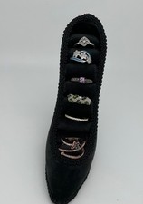 Lot of 6 Sterling Silver Women s Rings All Ma...