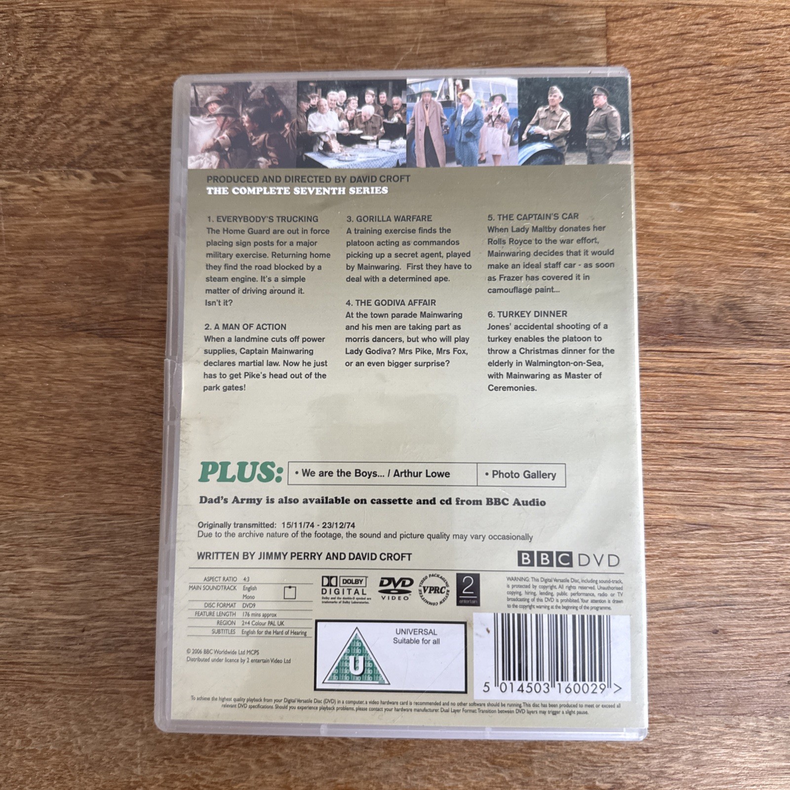 Dad's Army - The Complete Seventh Series DVD Arthur Lowe (2006) image 3