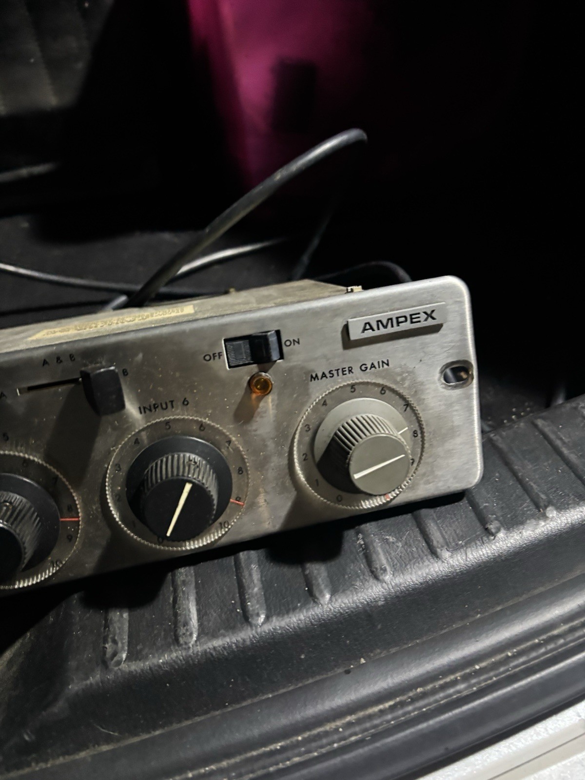 Ampex Model AM10 Vintage Solid State 6 Channel Microphone Preamp/Mixer Vtg USA 