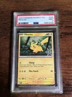 Pokemon Pikachu Stamped - (Holiday Calendar) 025/165 Cosmos Holo PSA 9