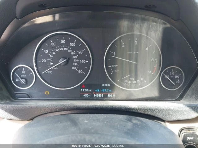 2014 BMW 328I Used Left Front Door Trim Panel Tan 404954 - Imagem 2 de 4