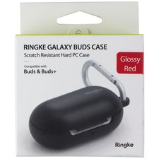 Ringke Galaxy Buds Case with Carabiner for Buds Buds - Glossy Red