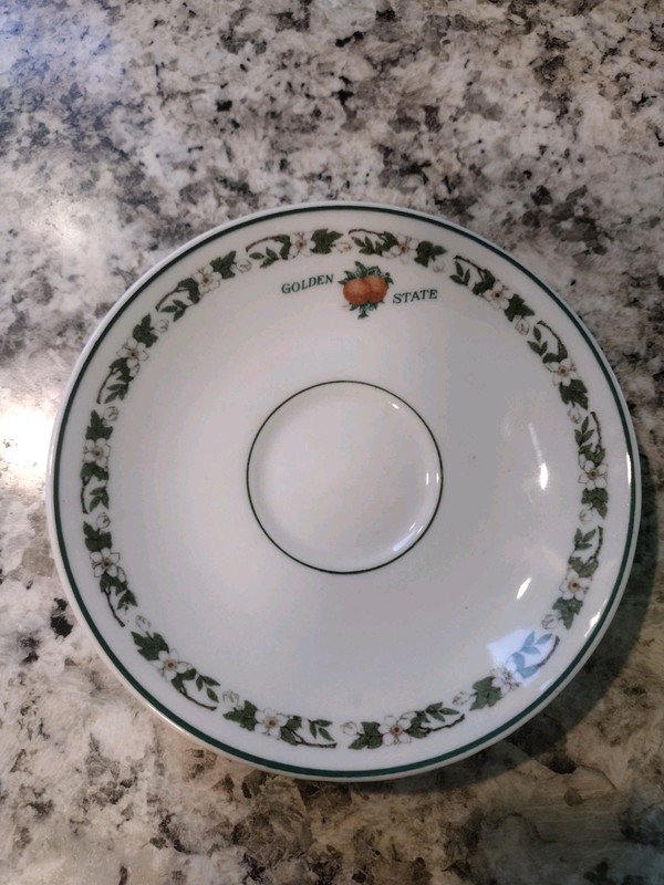 Chicago Rock Island & Pacific Railroad Golden State Demi-Saucer Southern Pacific