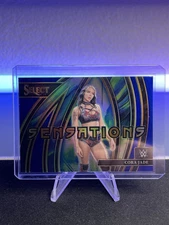 2024 Select WWE Cora Jade Sensations Blue Prizm /49 #10 NXT