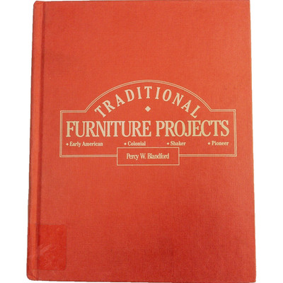 Traditional Furniture Projects By Percy W. Blandford TAB Books - VTG 1991 HC