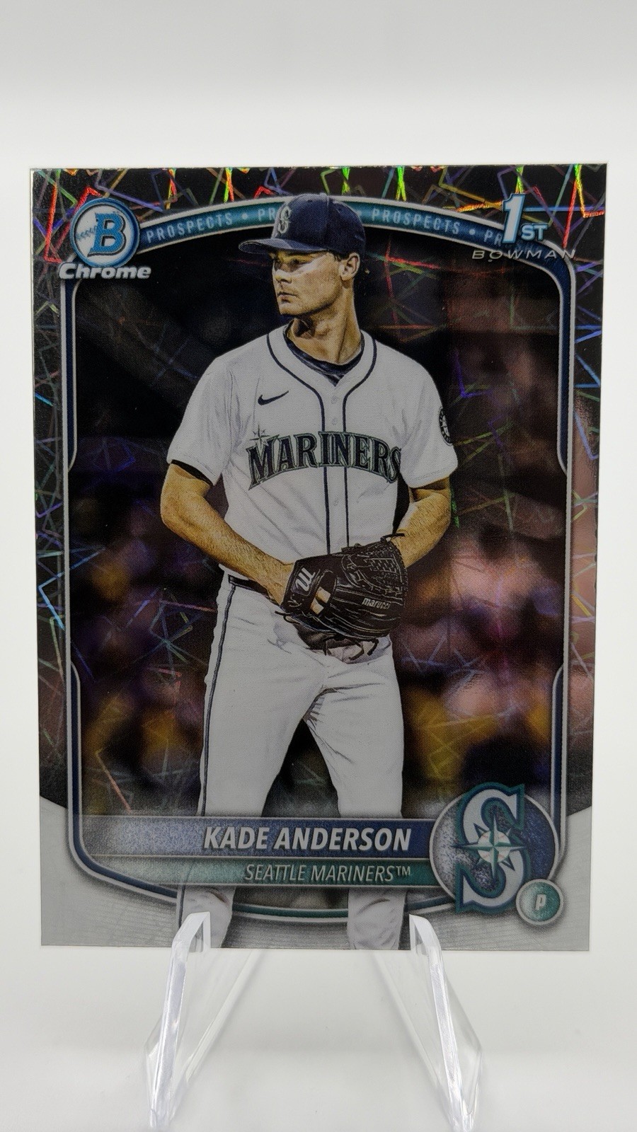 2025 Bowman Draft - Chrome Kade Anderson #BDC-3 Lazer Refractor (RC)