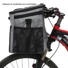 Dog Bike Basket Pet Carrier Backpack Waterproof Easy To Clean For Outdoor Travel