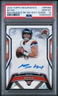 2024 Topps Resurgence - Bo Nix RC - White Surge Auto /125 - PSA 10