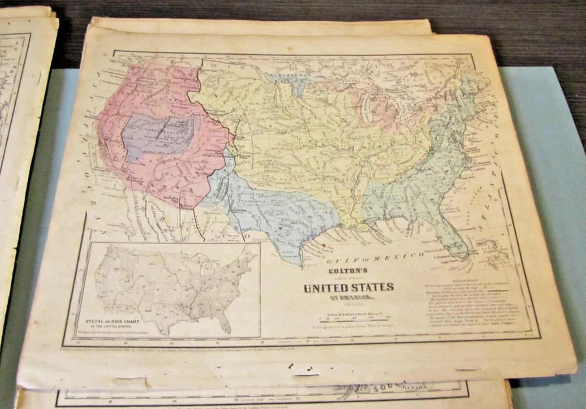 United States of America 1800-1899 Date Range Antique North