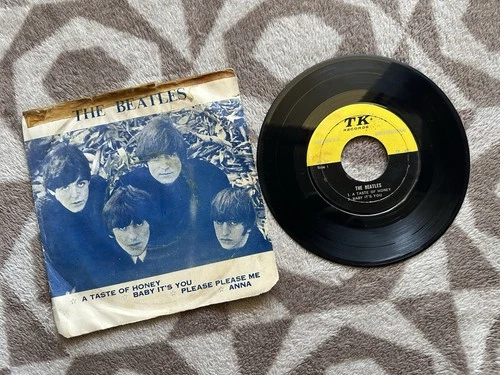 THE BEATLES : A TASTE OF HONEY   THAILAND RECORDS VINYL 7 " EP