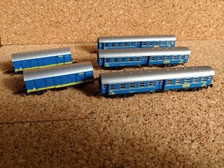 Märklin Z Miniclub Train MWB Mittelweserbahn Original Packaging EVP 3 Conversion Cars 2 Freight Rare