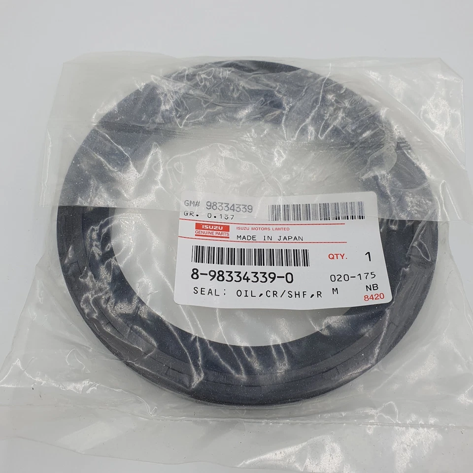 Eje de manivela con sello de aceite trasero OEM original para ISUZU 6HE1 4HG1T 4HK1 4HE1 Foto 3 de 4