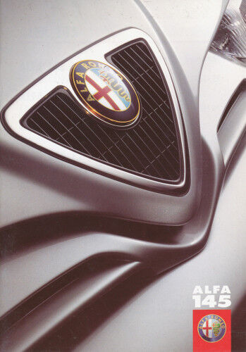 Alfa Romeo 145 Price List 1999 9/99 D Brochure Prospectus Prospecto Catalog - Picture 1 of 3