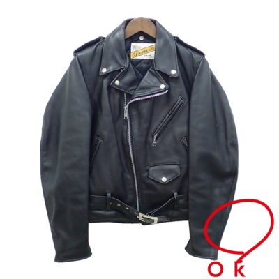 奇跡の1着！！【80ｓ】SCHOTT DOUBLE RIDERS JACKET Schott Double Riders Leather Jacket Black Size 36 Quilted