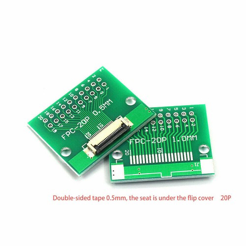 FFC FPC 6-80P 0,5 mm 1,0 mm a DIP PCB placa convertidora adaptador de doble lado 2,54 mm - Imagen 8 de 13