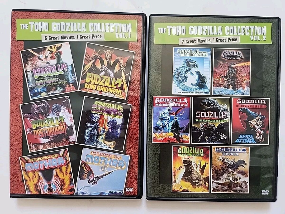 The Toho Godzilla Collection: Vols 1 & 2 (DVDs) + Bonus w/ Purchase! ** READ ** 43396466883 | eBay The Toho Godzilla Collection: Vols 1 & 2 (DVDs) + Bonus w/ Purchase! ** READ ** 43396466883 | eBay