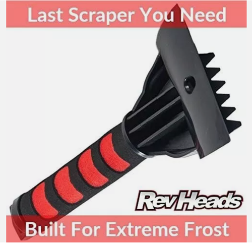 Raspadores de hielo RevHeads para autos y camionetas raspadores con facilidad - Paquete de 2 - Imagen 8 de 14