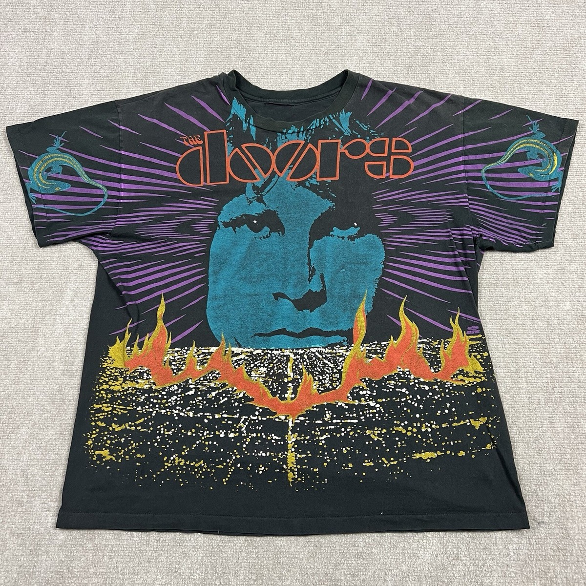 00s The Doors T-shirt BUSTEDバンドTシャツ L