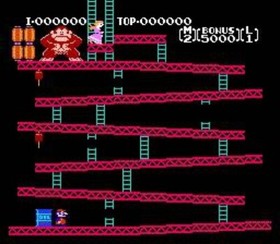 NES / Famicom Spiel - Donkey Kong JAP Modul