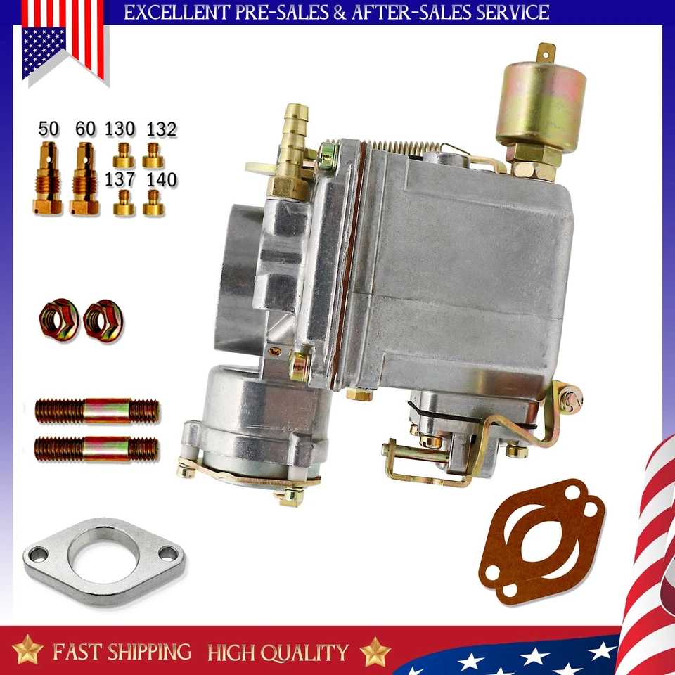 For Performance 34 PICT-3 Carburetor 12V VW Bug GHIA 1.6L Type 1 39mm Better - Изображение 4 из 4