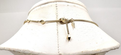 ALEXIS BITTAR BLUE LUCITE LABRADORITE AND CRYSTAL BIB NECKLACE - Picture 5 of 11