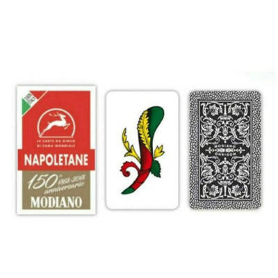 Modiano Lombarde Playing Cards - 150th Anniversary Edition Italian Regional Cards