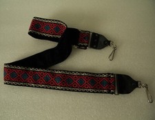 Hippie style camera neck strap - standard 22" long with metal at each ends