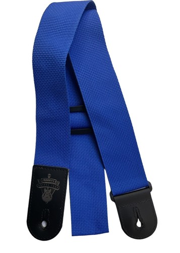 Harry's Guitar Shop Blue Guitar Strap NEW No Tags - Picture 2 of 2