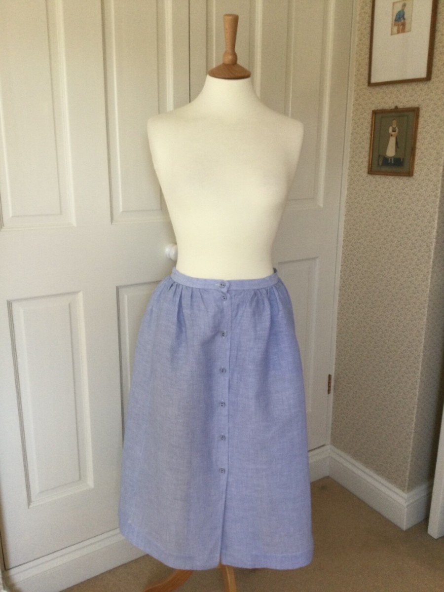 Uniqlo Ines De La Fressange blue and white striped Ladies
