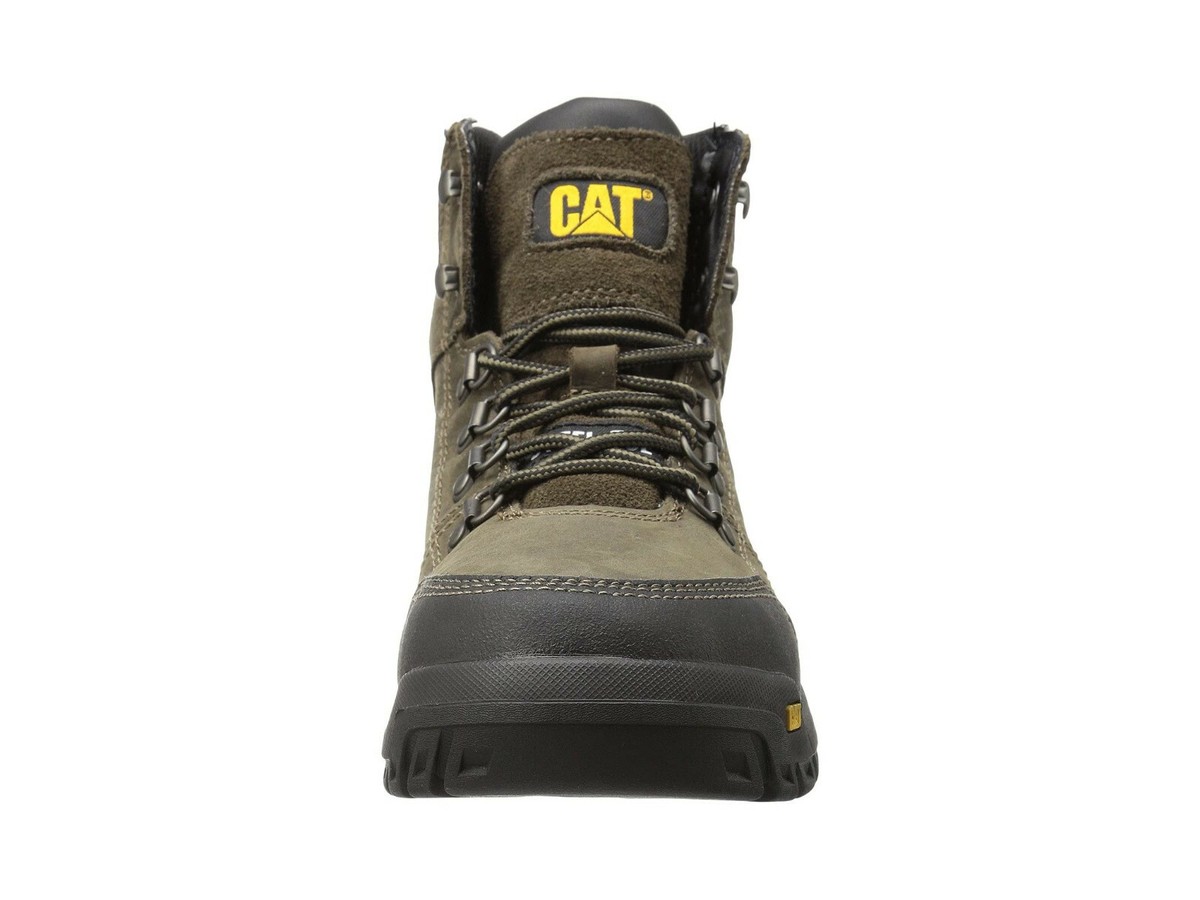 Caterpillar Mens P90802 Black Leather Waterproof Safety Toe Work Boots 8.5 Wide Your Neighborhood Shoe Store | Shop Sneakers, Shoes  main image 2