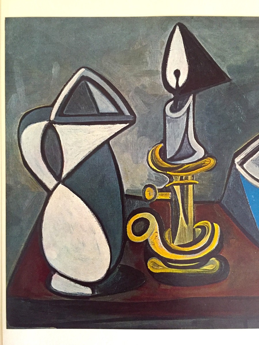 PICASSO 油絵アート PABLO PICASSO VTG 1964 AUTHENTIC LITHOGRAPH PRINT 