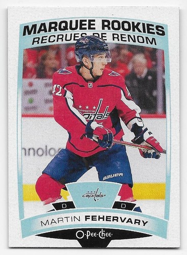 19/20 O-PEE-CHEE ACTUALIZACIÓN MARQUEE ROOKIES RC Martin Fehervary #623 - Imagen 1 de 2