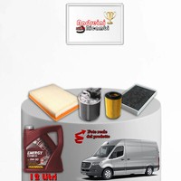 Inspektionskit Filter Und ÖL FüR Mercedes Sprinter 907 216 Cdi 120KW Von 2018->