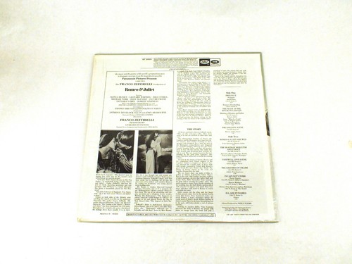 Franco Zeffirelli's Romeo & Juliet Soundtrack - Vinyl Record LP 1968 - Picture 2 of 2