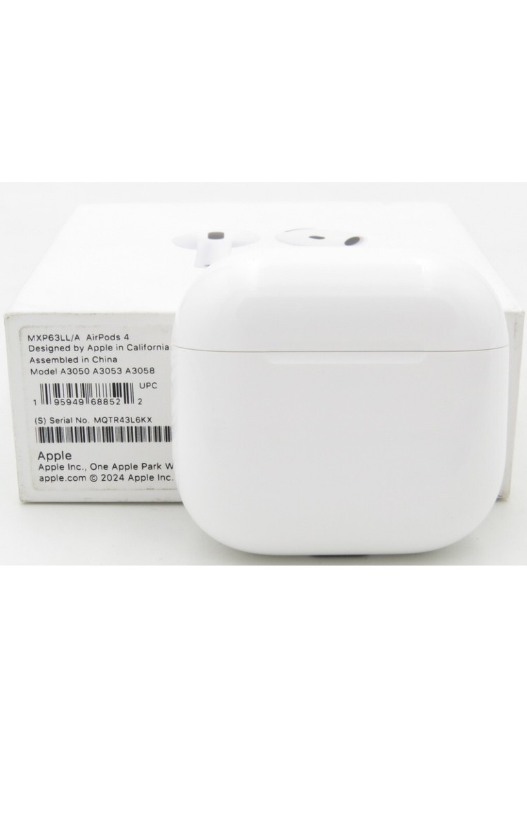 Apple Airpods 4 Wireless Charging Case Replacement Case Only