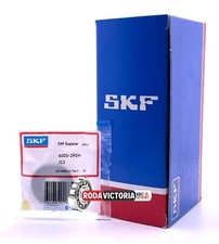 SKF 6000 2RSH DEEP GROOVE BALL BEARING, RUBBER SEALED 10x26x8 mm