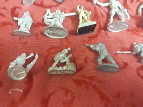 20+ vtg rare Ral Partha Grenadier D&D Miniature hero monster lot figure metal - Picture 6 of 12