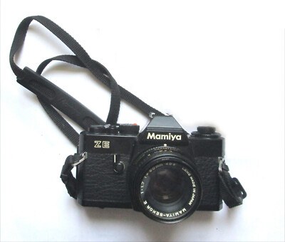 Mamiya ZE 35mm SLR Camera w/ Mamiya-Sekor E 50mm F1.7 Lens