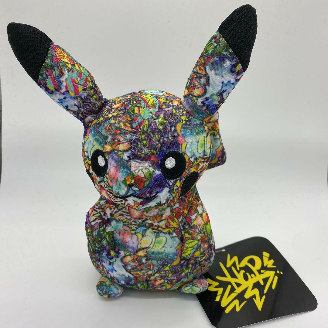 【希少】ポケモンセンター 渋谷限定 Graffiti Art ナンバーD Pokemon Center Shibuya Limited] Pikachu Graffiti Art Number
