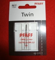 Pfaff Zwillingsnadel 130/705 H-ZWI 2.5/80 ++