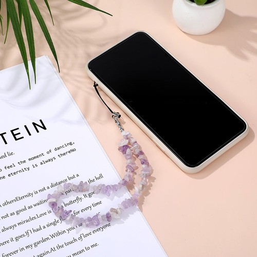 4 szt. Łańcuszek Koraliki Telefon Pasek na nadgarstek Case Charms - Zdjęcie 12 z 12