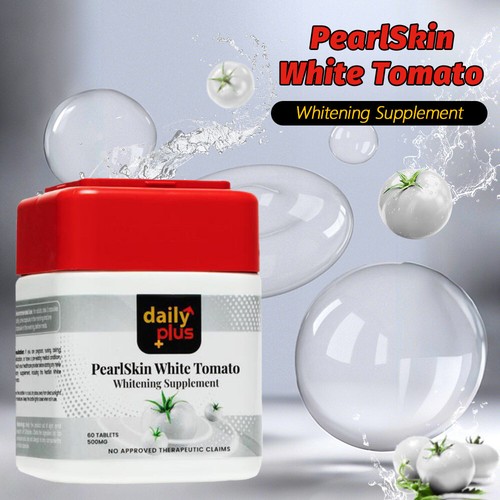 Daily Plus PearlSkin White Tomato - 6 in 1 Skin Perfection Supplement 1/2/3PCS