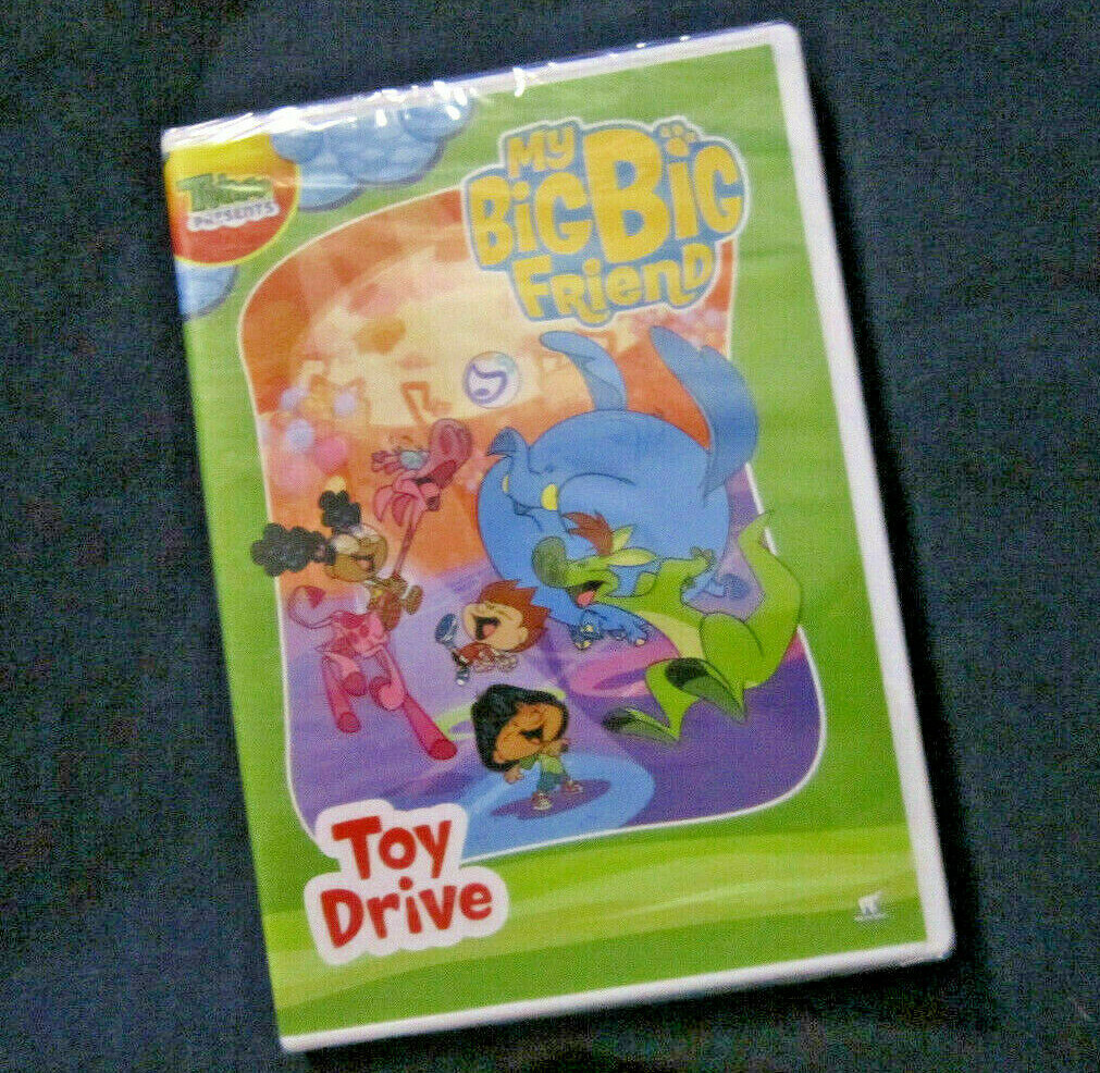 DVD My Big Big Friend TOY DRIVE Treehouse cartoon (5 episodes, 55
